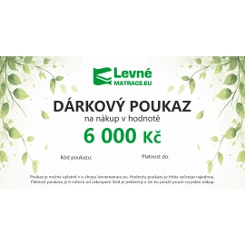 DÁRKOVÝ POUKAZ 6