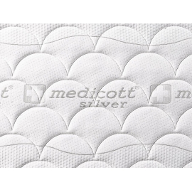 200x80x24 MEDICOTT SILVER - náhradní potah na matraci 200x80x24 cm - Výprodej