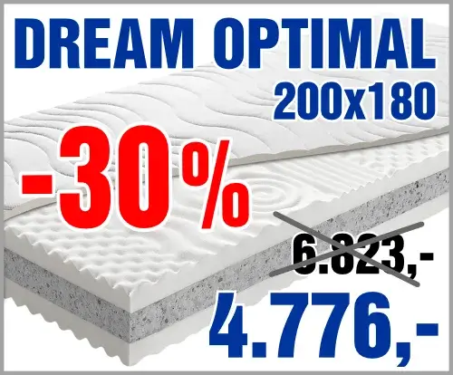 Dream Optimal 200x180 cm - výprodej