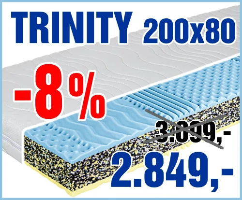 Trinity 200x80 cm - výprodej
