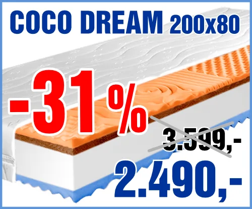 Coco Dream 200x80