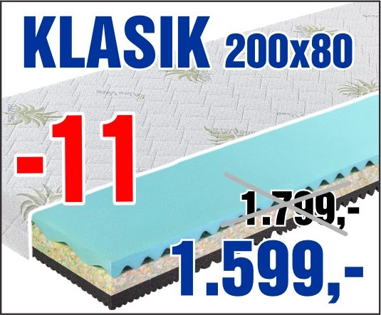 Klasik 200x80