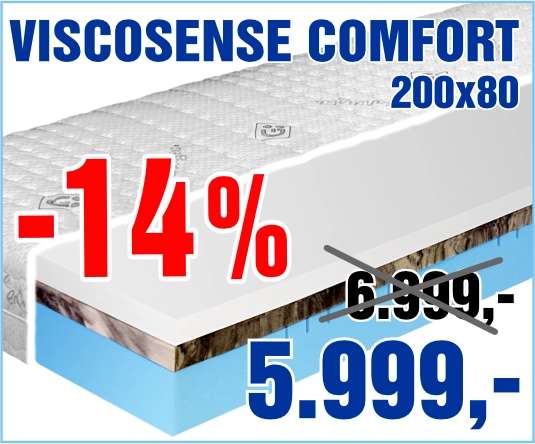 Viscosense Comfort 200x80