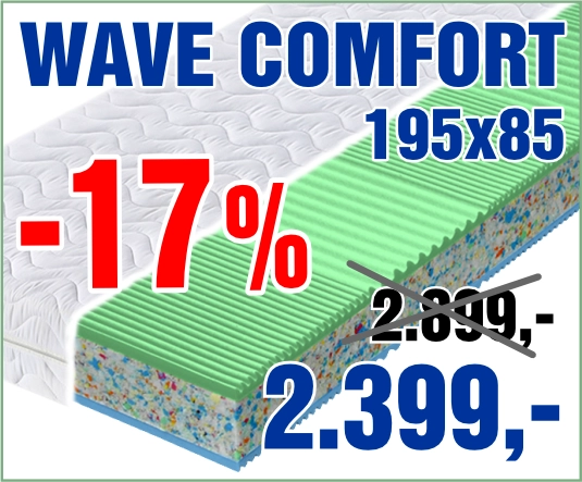 Wave Comfort 195x85