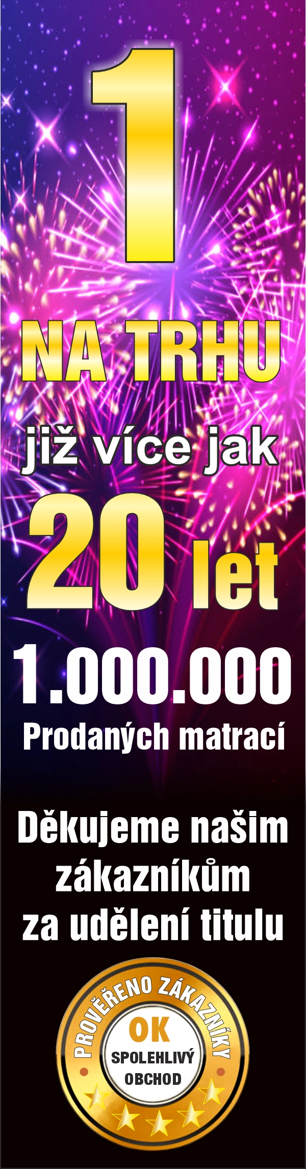 20 let na trhu