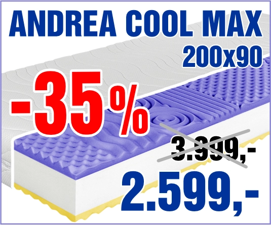 Andrea Cool Max 200x90