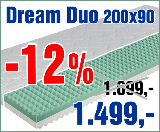 Dream Duo 200x90