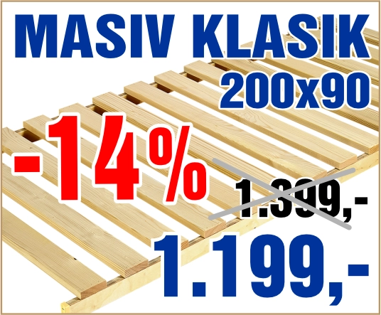 Masiv Klasik 200x90