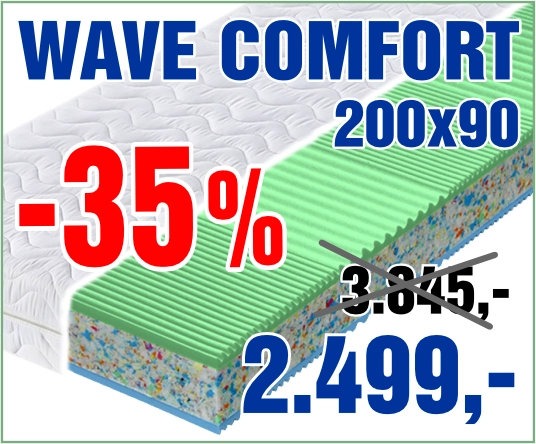 Wave Comfort 200x90