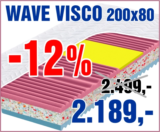 Wave Visco 200x80