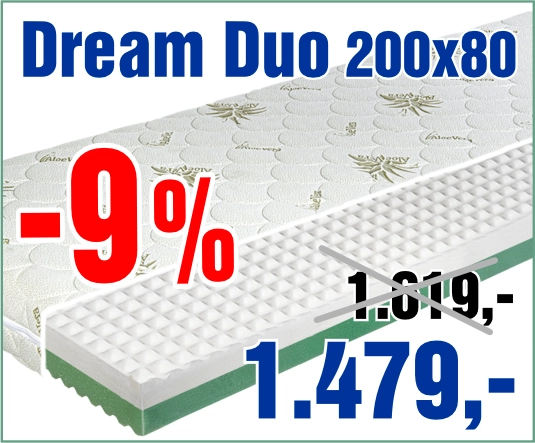 Dream Duo 200x80