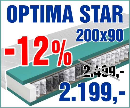 Optima Star 200x90