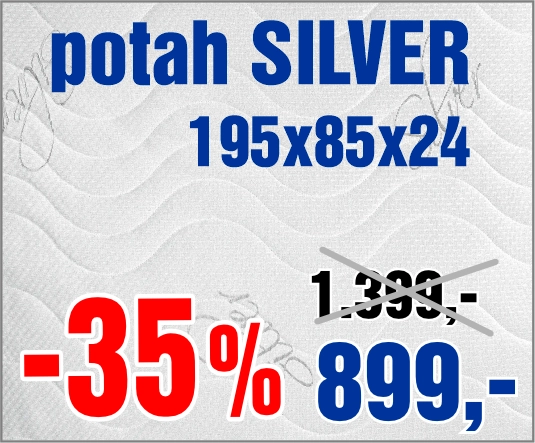 Silver 195x85x24