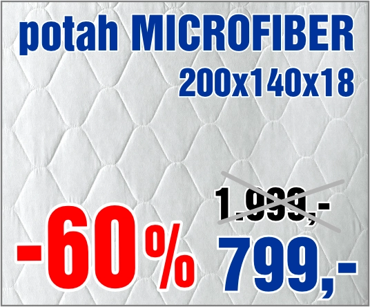 Microfiber 200x140x18