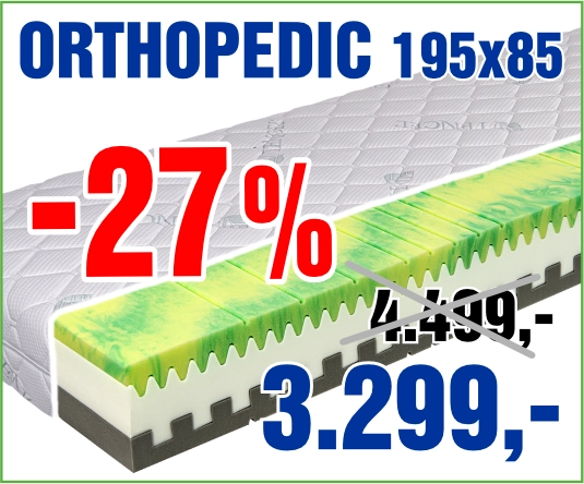 Orthopedic 195x85cm